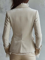 Amberly | Embroidered Tailored Blazer