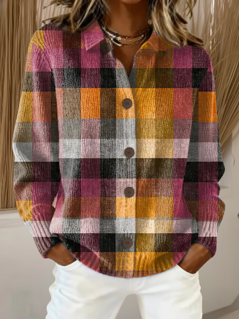 Ashleigh | Heritage Check Cardigan