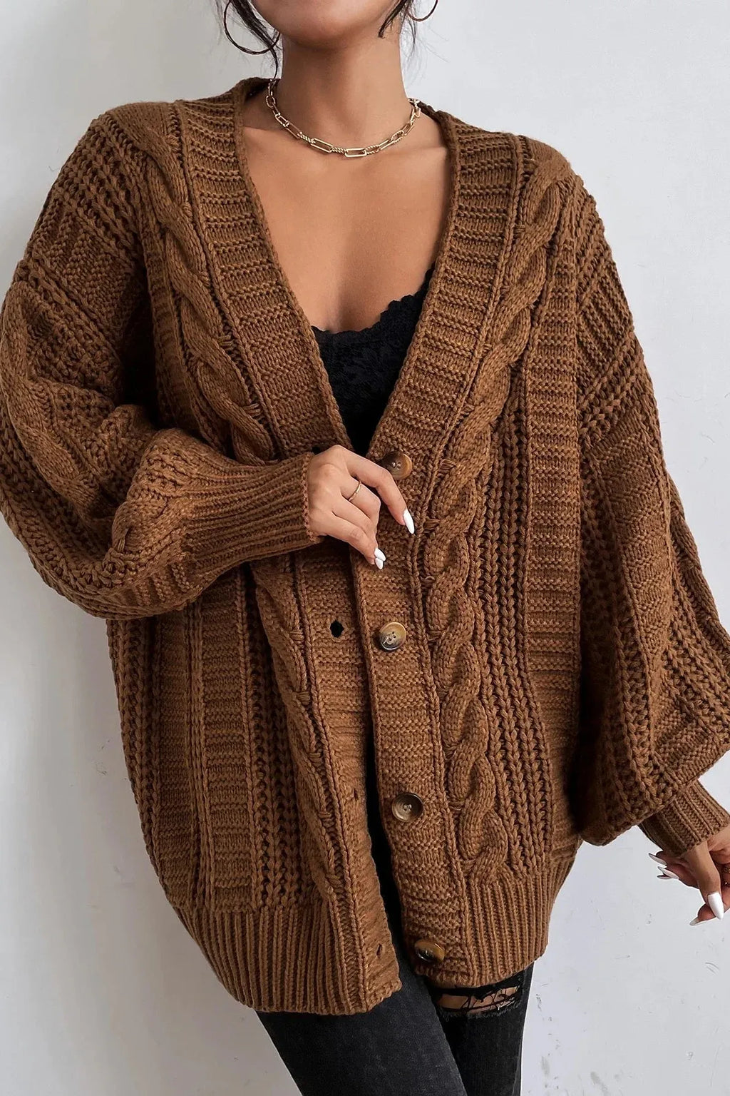 Hannie | Oversized Comfort Knit Cardigan