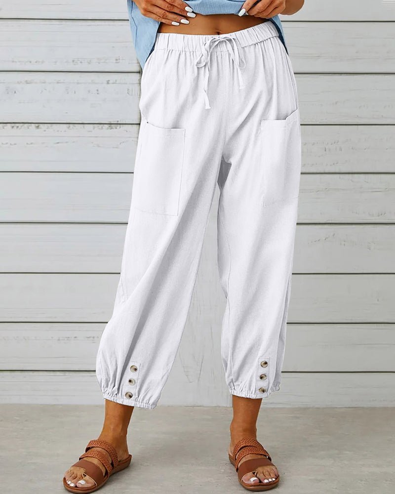 Roselyn | Modern Comfort Drawstring Pants