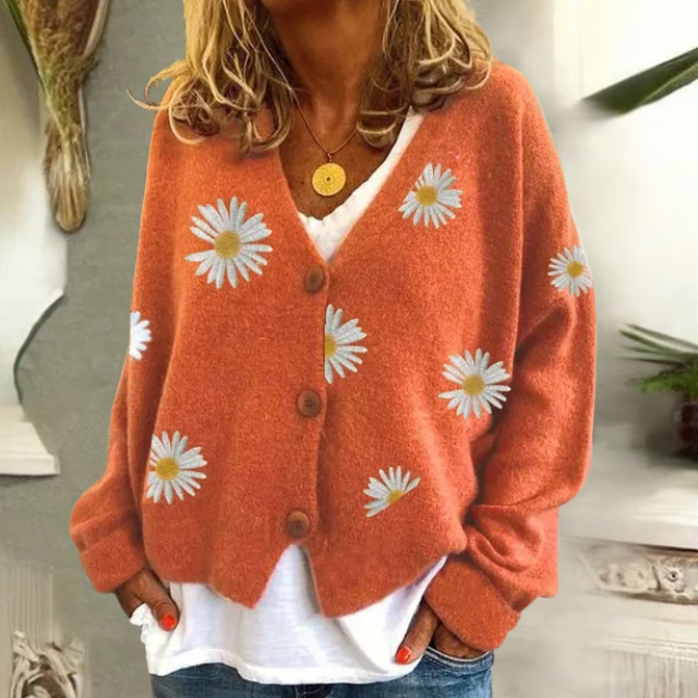Elaina | Charming Daisy Cardigan