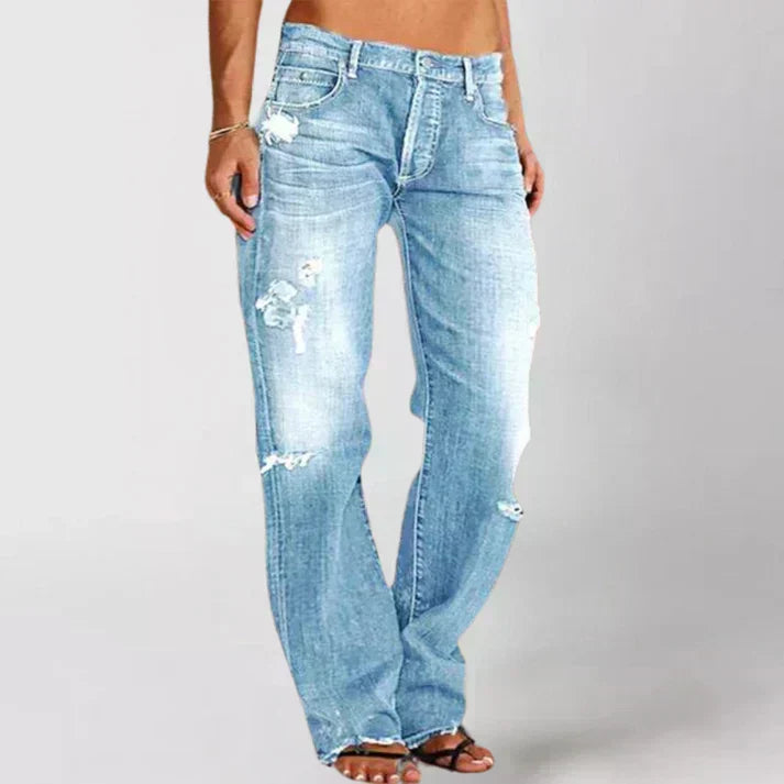 Adella | Elegant Low-Rise Jeans