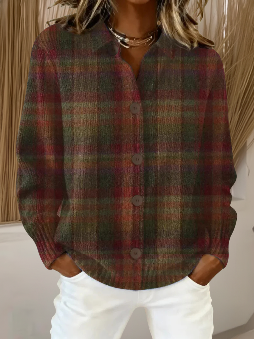 Samantha | Plaid Revival Cardigan