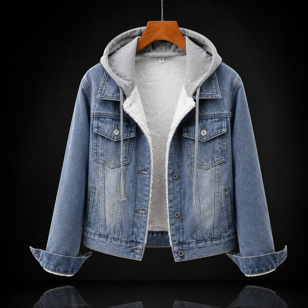 Sofia Sherpa Denim Jacket