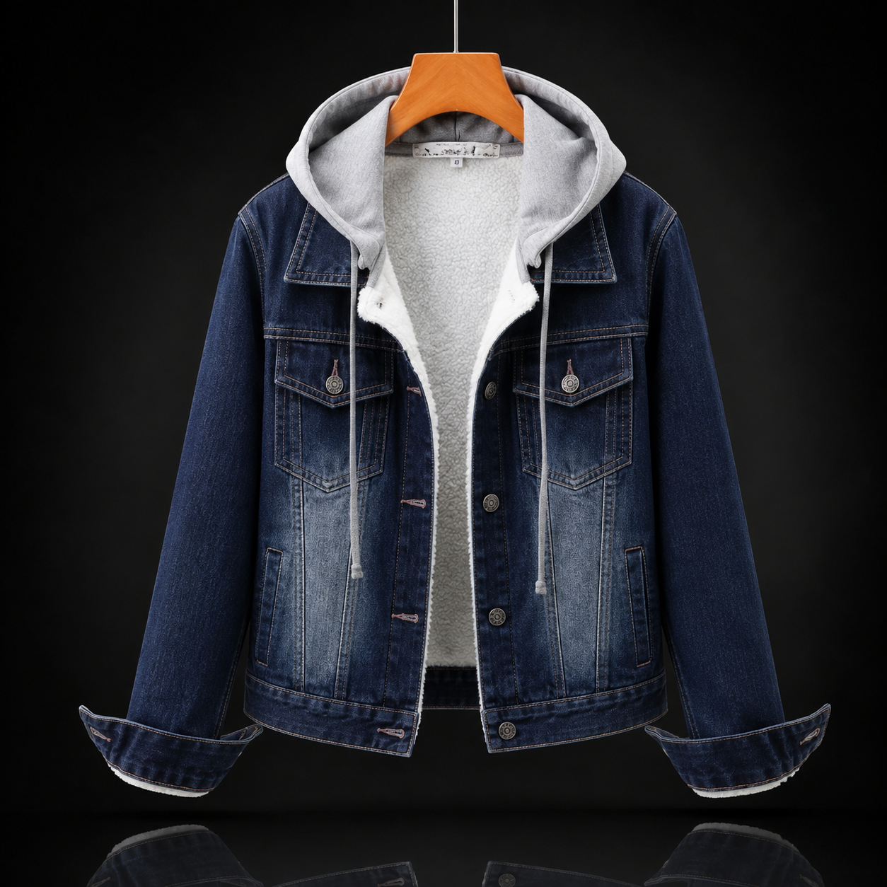 Sofia Sherpa Denim Jacket