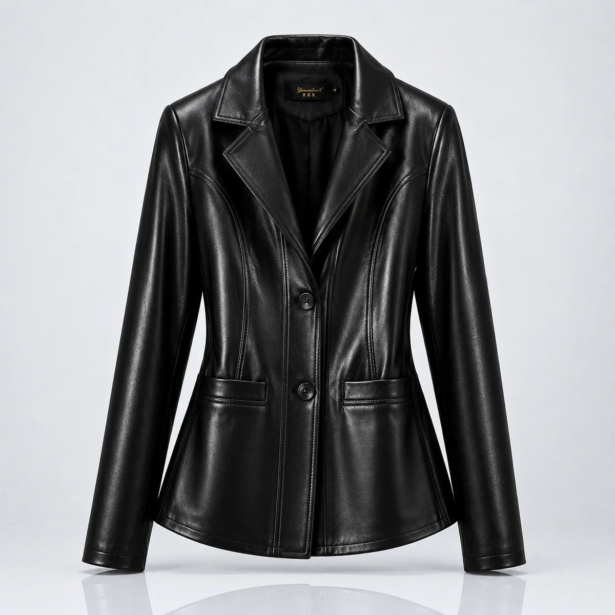 Valentina Leather Blazer