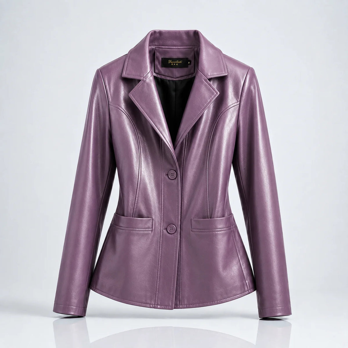 Valentina Leather Blazer