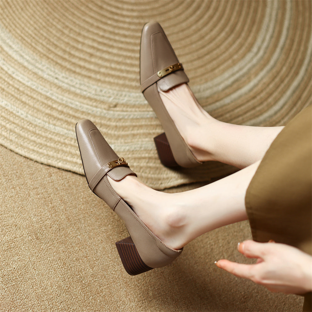 Marcia Genuine Leather Loafers