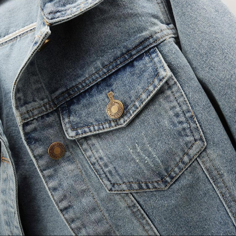 Rooftop Whisper Denim Jacket§