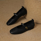 Wani | Leather Flats