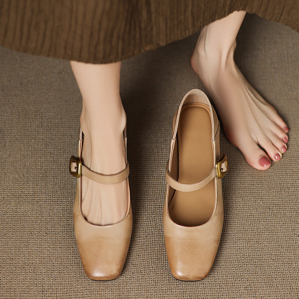 Roselyn Block Heels