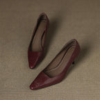 Zala | Genuine Leather Heels