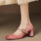 Roselyn Block Heels