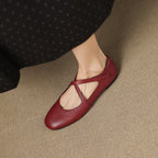 Zeor | Genuine Leather Flats