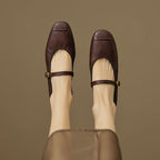 Wani | Leather Flats