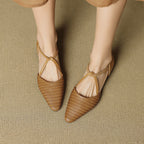 Dona | Genuine Leather Heels