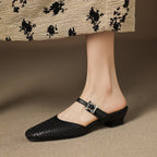 Nilda | Genuine Leather Mules