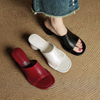 Amira | Genuine Leather Mules