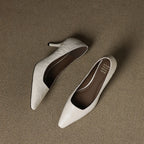 Zala | Genuine Leather Heels