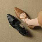 Dona | Genuine Leather Heels