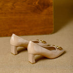 Tyra | Leather Heels