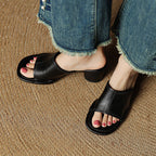 Amira | Genuine Leather Mules
