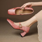 Roselyn Block Heels