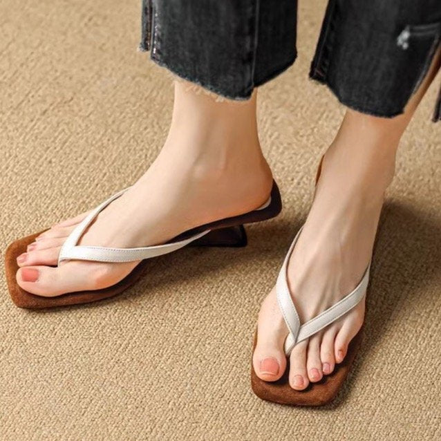 Vienna Suede Leather Heels