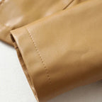 Rivera Lambskin Leather Blazer