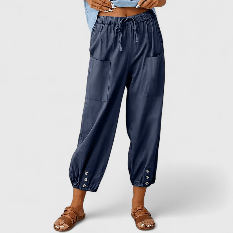 Jacy | Elegant Drawstring Pants