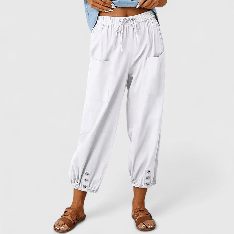 Jacy | Elegant Drawstring Pants