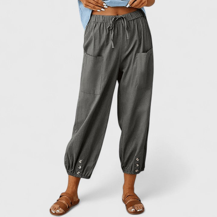Jacy | Elegant Drawstring Pants