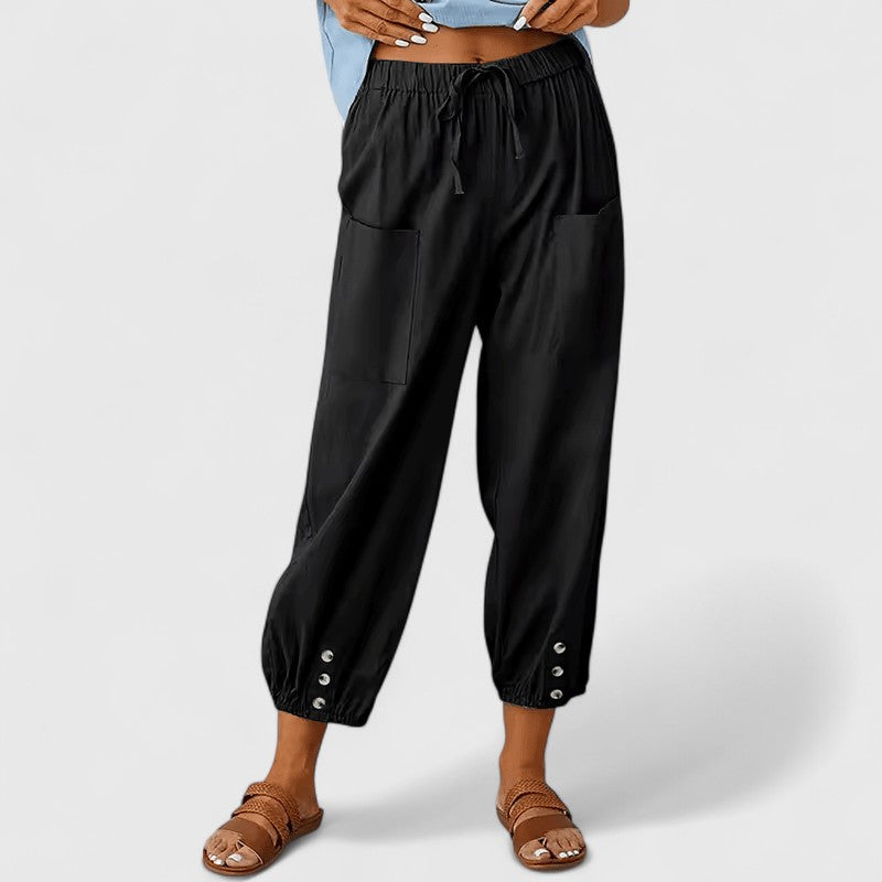 Jacy | Elegant Drawstring Pants