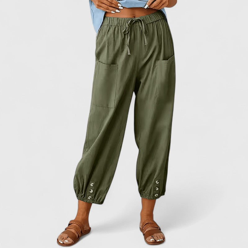 Jacy | Elegant Drawstring Pants