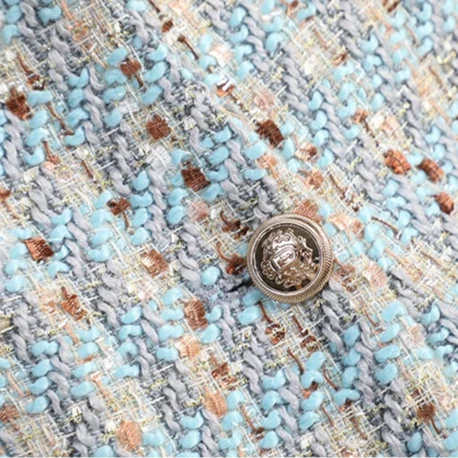 Tweed Pearl single Button Blazer
