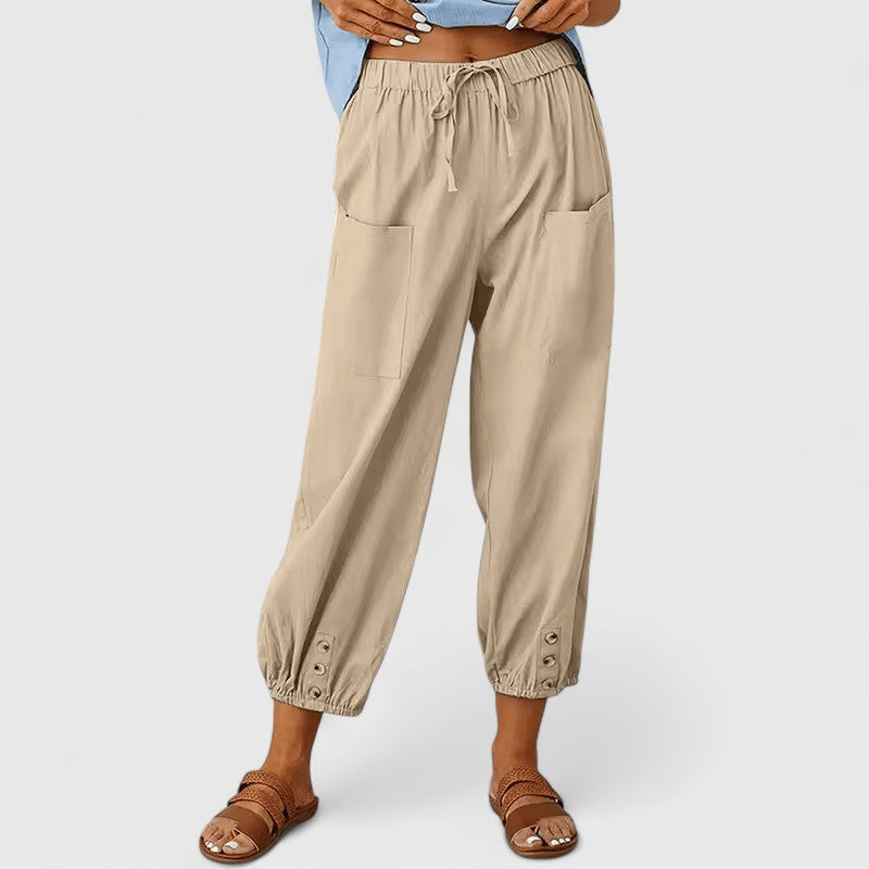 Jacy | Elegant Drawstring Pants
