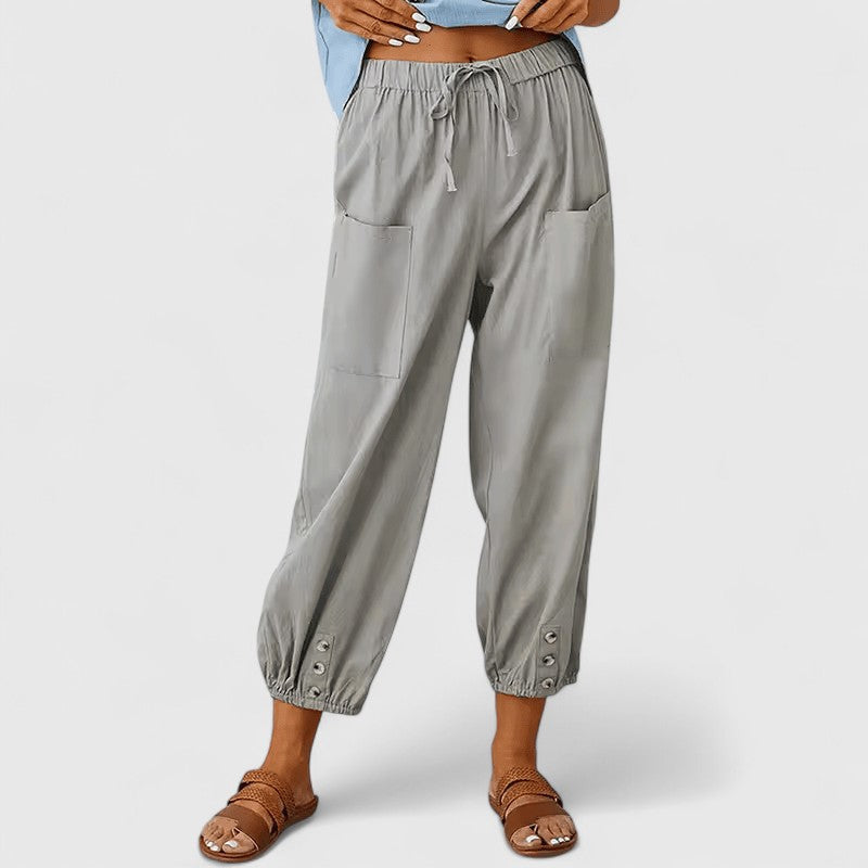 Jacy | Elegant Drawstring Pants