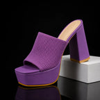 Viviene Block Heels