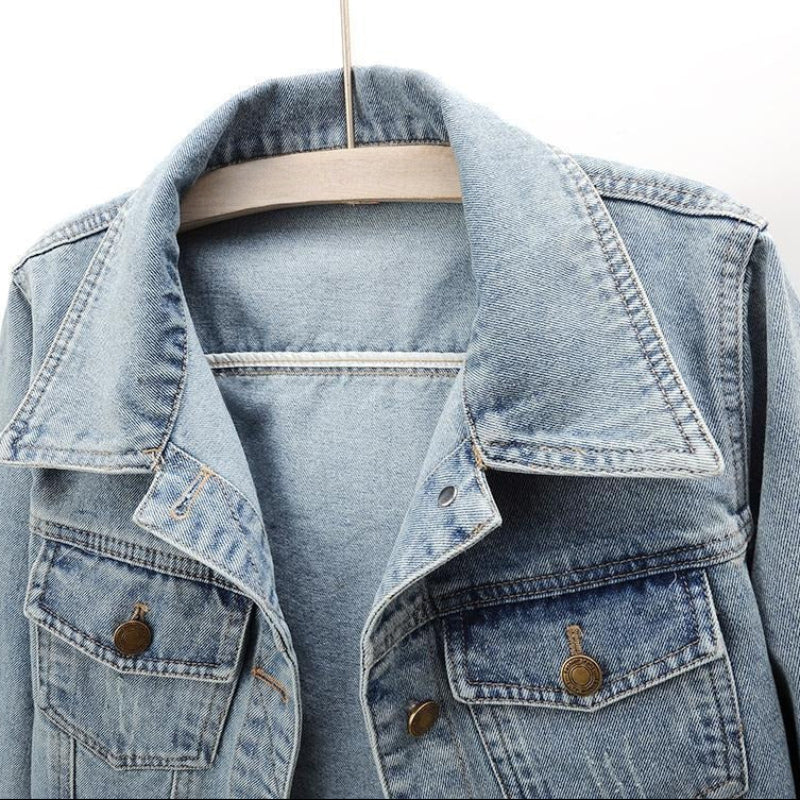 Rooftop Whisper Denim Jacket§