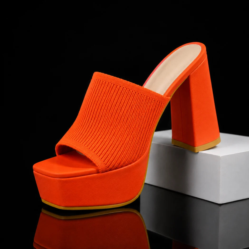 Viviene Block Heels