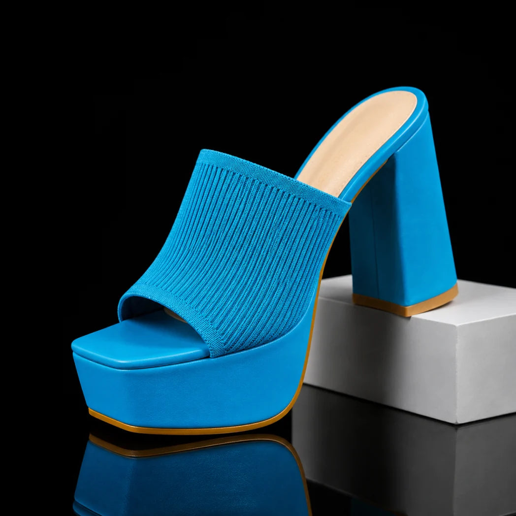 Viviene Block Heels