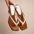 Vienna Suede Leather Heels