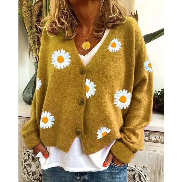 Elaina | Charming Daisy Cardigan
