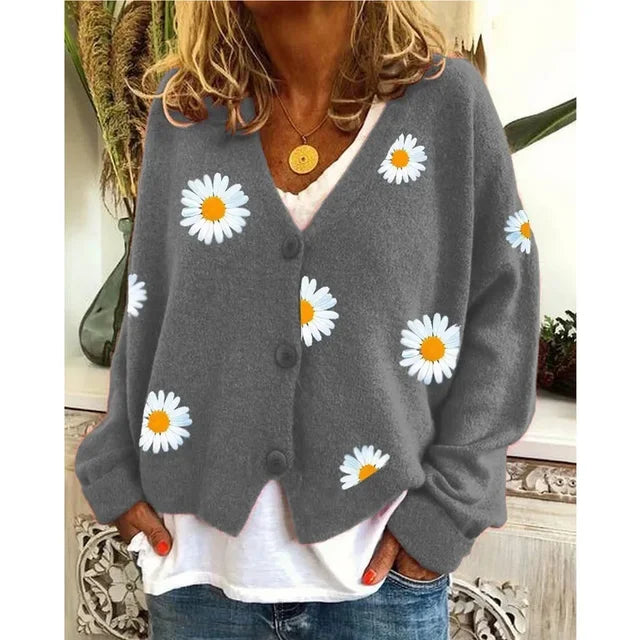 Elaina | Charming Daisy Cardigan