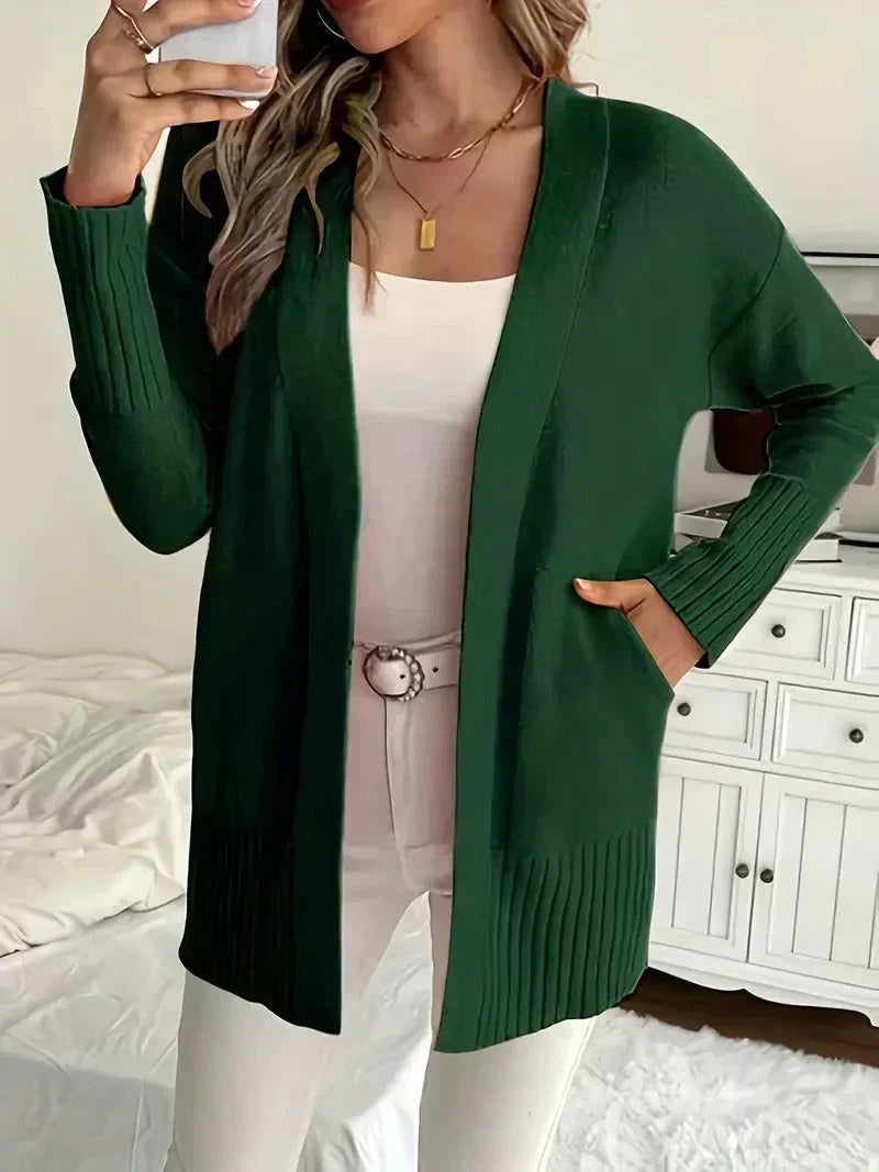 Willow | Cozy Ribbed Cardigan